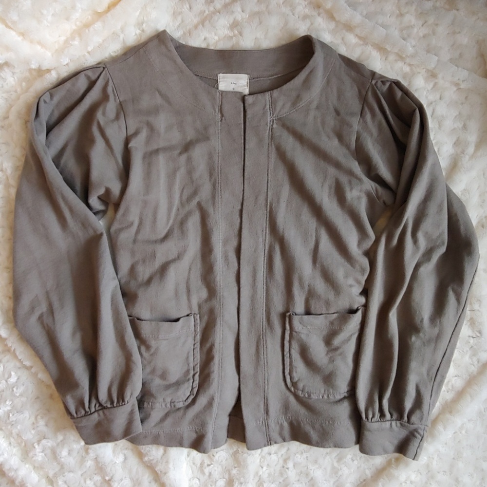 T. la Open Front Tie Waist Cardigan